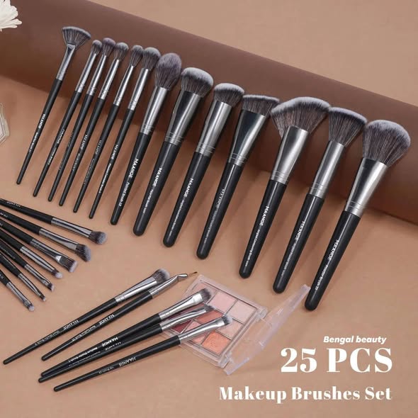 Maange Premium Professional 25 Pieces Brush Set