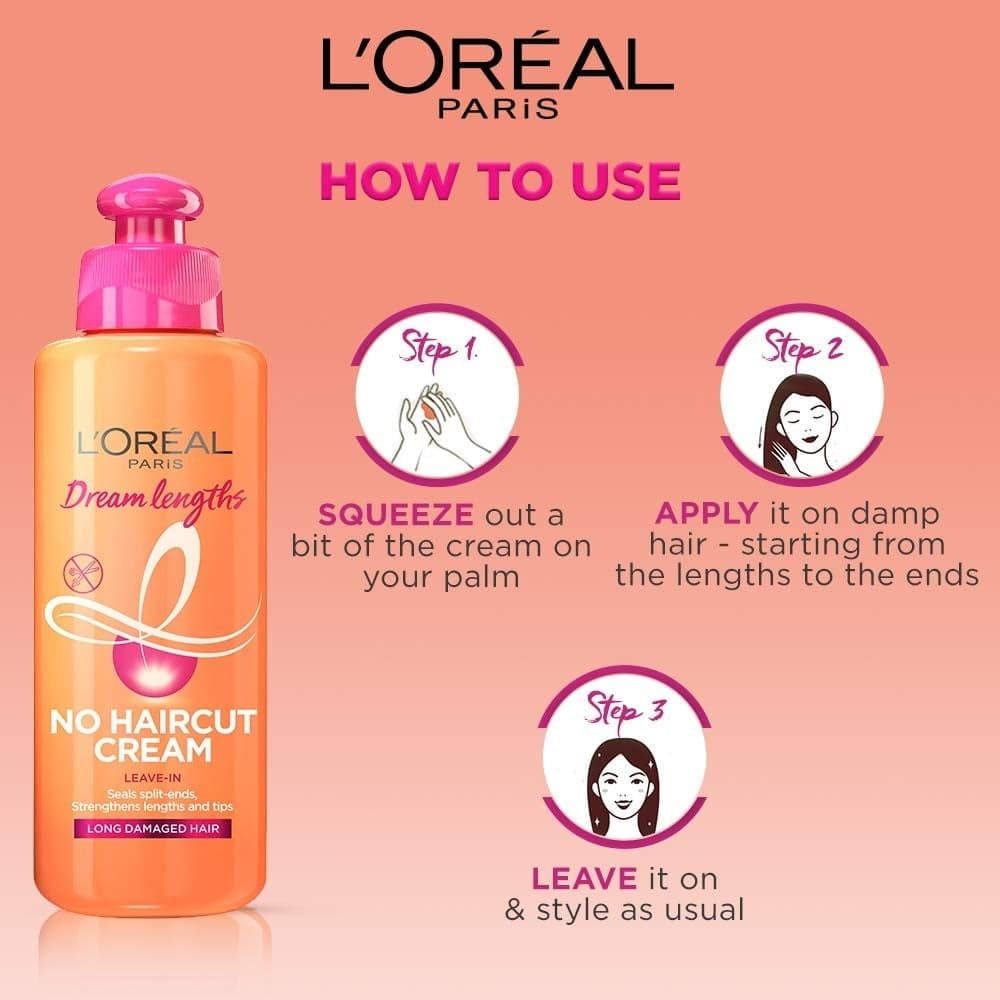 LOREAL ELVIVE ( No Hair Cut Leave-In-Cream ) 200ml
