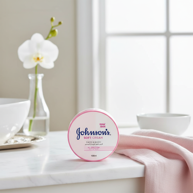 Johnson Soft Body & Face Cream