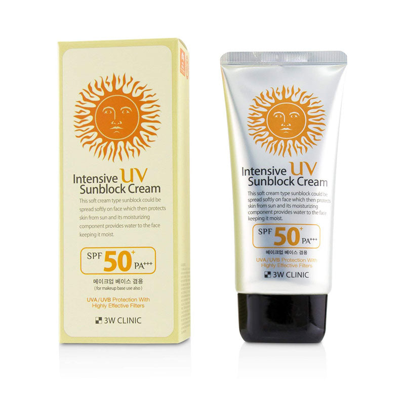 3W Clinic Intensive UV Sunblock Cream SPF 50+/PA+++
