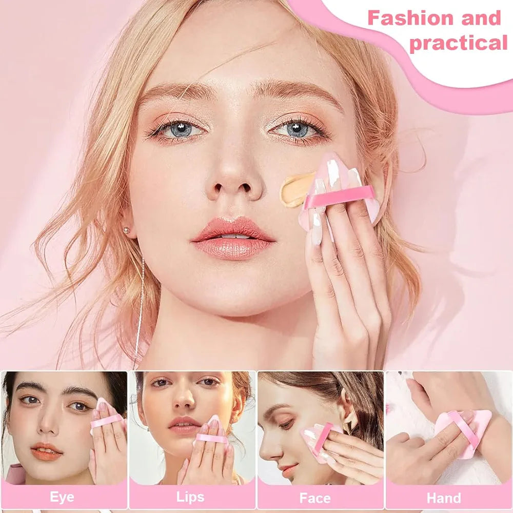 Maange Triangle Powder Puff ( Each Price )