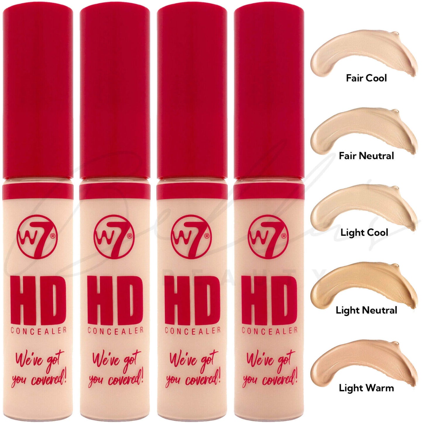 W7 HD Concealer – Rich and Creamy Matte Formula