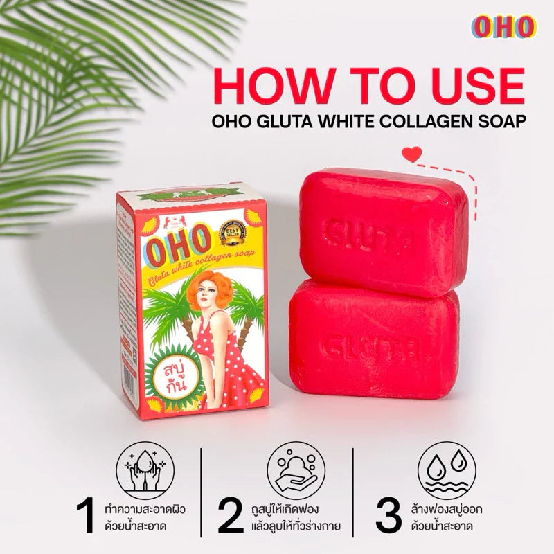 OHO Colagen Bar Soap – 100gm