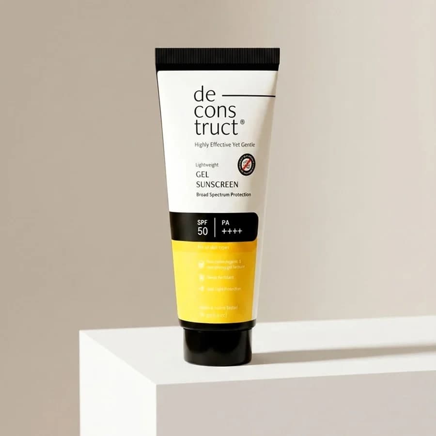 De Construct gel lightweight sunscreen — image 1