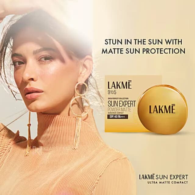 Lakmé Sun Expert Ultra Matte SPF 40 Pa+++ Compact with Power of Vitamin E and Iron Oxides 7gm — image 2