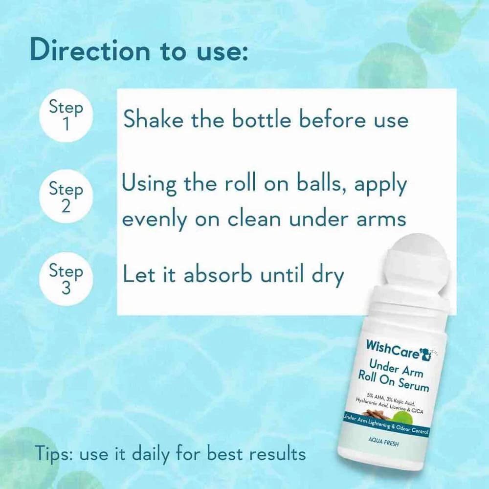 WishCare Under Arm Roll On Serum 50ml — image 3