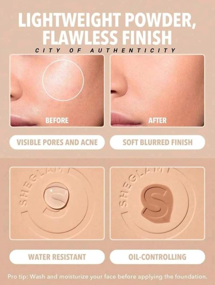 Sheglam Powder Foundation / Compact