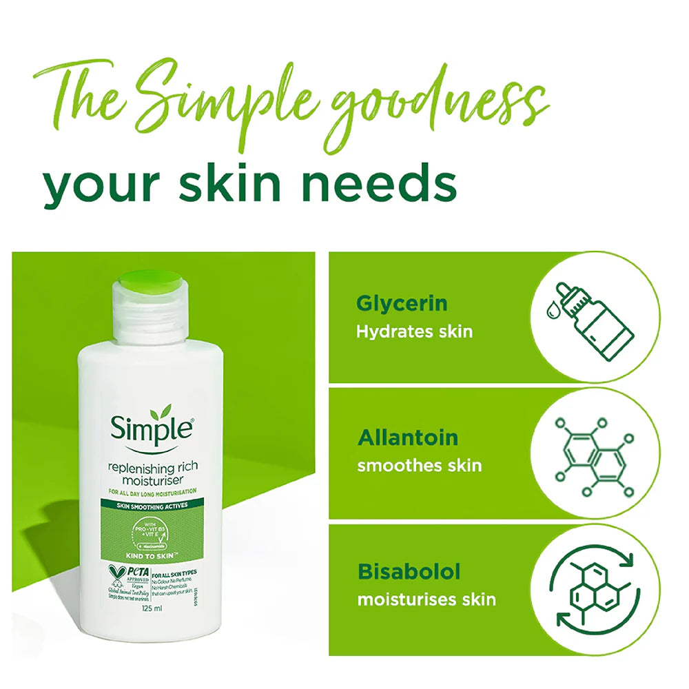 Simple Replenishing Moisturizer 125ml