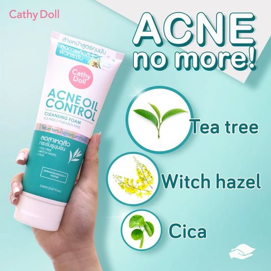 Cathy Doll Acne Oil Control Cleansing Foam-150ml