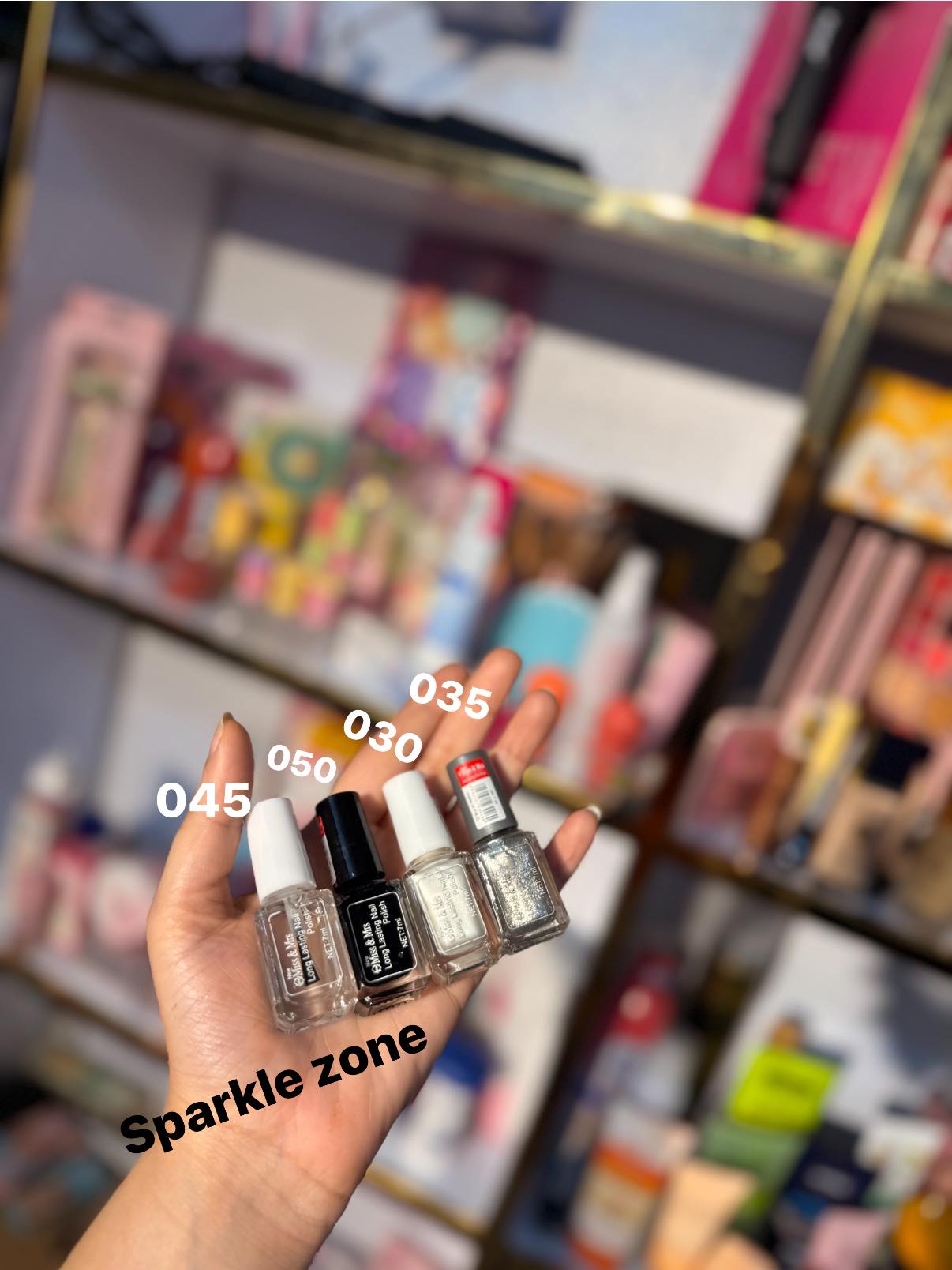 Miss & Mrs nail polish