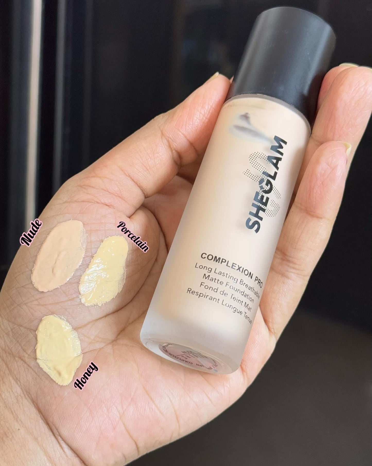 𝐒𝐇𝐄𝐆𝐋𝐀𝐌 Complexion Pro Long Lasting Breathable Matte Foundation