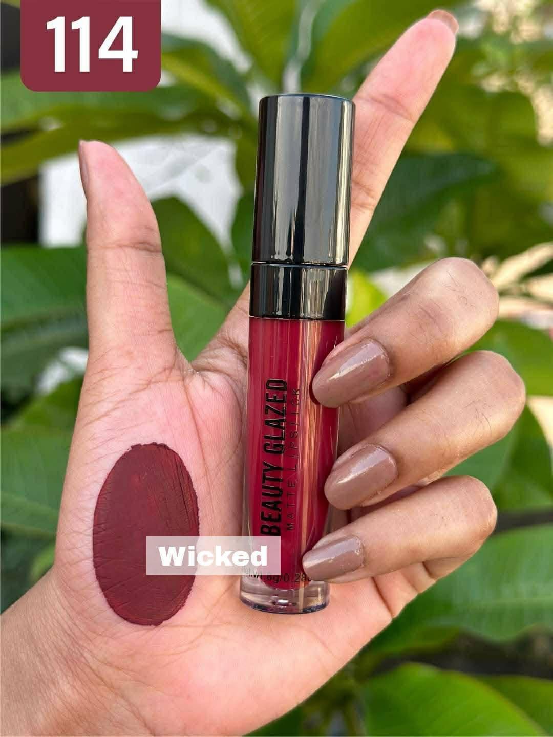 𝐁𝐞𝐚𝐮𝐭𝐲 𝐆𝐥𝐚𝐳𝐞𝐝 𝐋𝐢𝐪𝐮𝐢𝐝 𝐌𝐚𝐭𝐭𝐞 𝐋𝐢𝐩𝐬𝐭𝐢𝐜𝐤