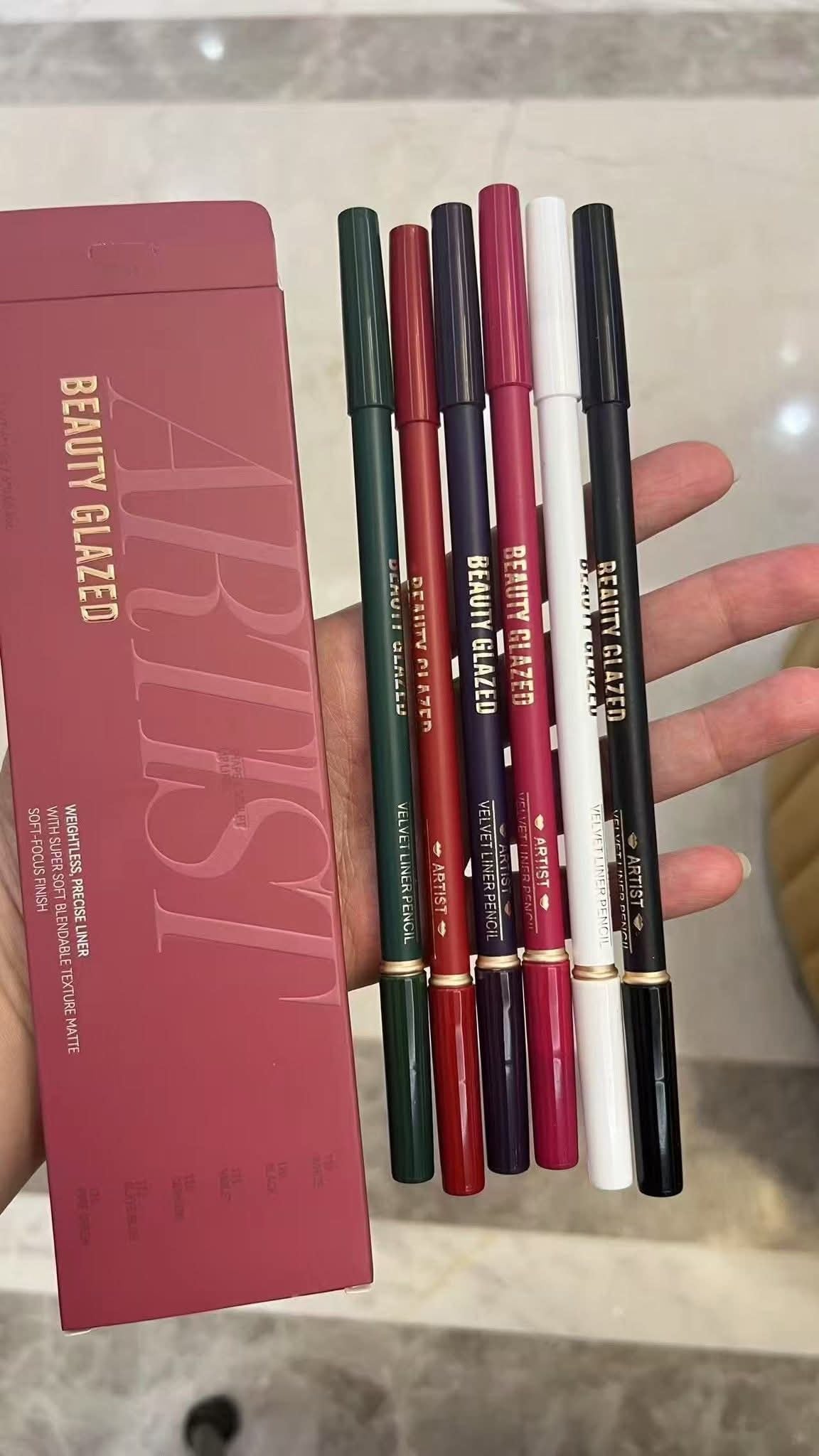 Beauty Glazed Double Head Lip Liner Set