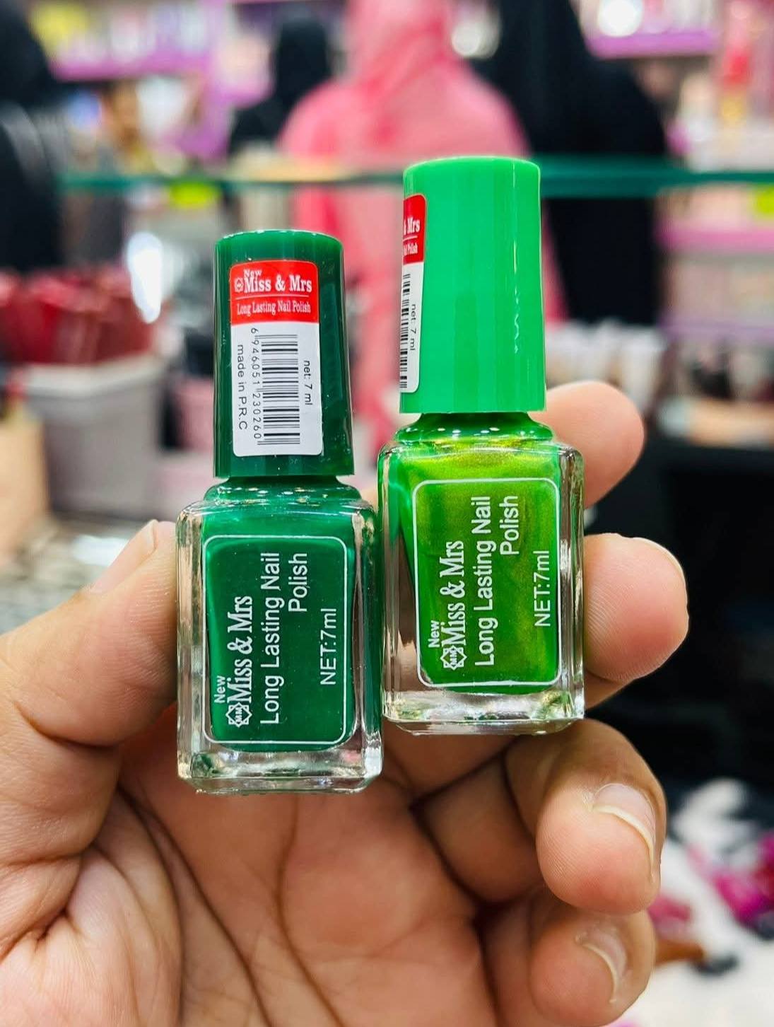 Miss & Mrs nail polish