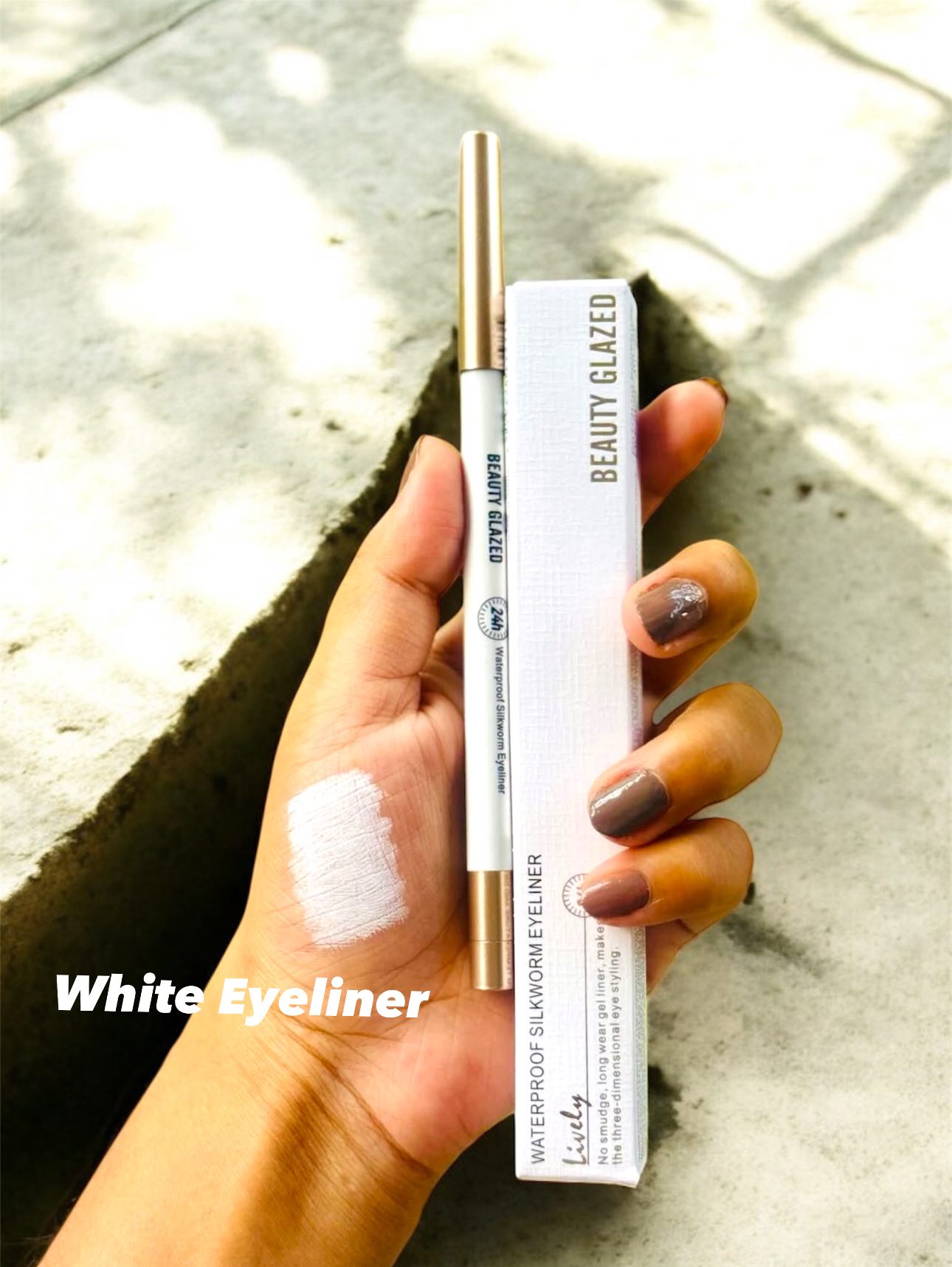 BEAUTY GLAZED Pure Kajal Liner – White