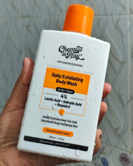 Chemist at Play Exfoliating Body Wash with Lactic Acid 236ml