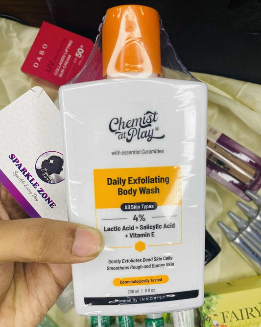 Chemist at Play Exfoliating Body Wash with Lactic Acid 236ml