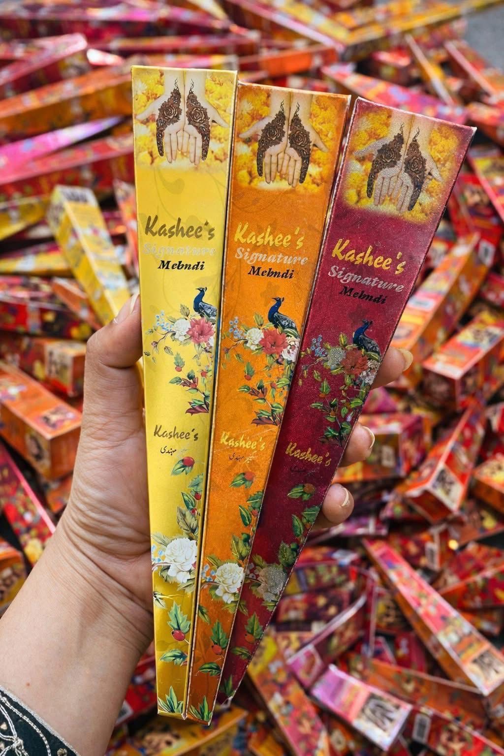 Most Popular Kashees Signature Mehndi & Kali Cones are back in STOCK!