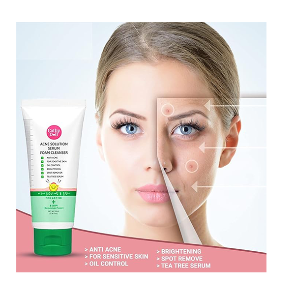 Cathy Doll Acne Solution Serum Foam Cleanser - 100ml  (0 Reviews)