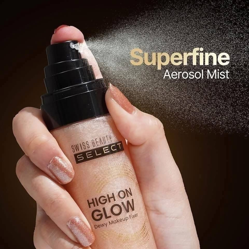 Swiss Beauty Select High on glow dewy make-up fixer -100 ml