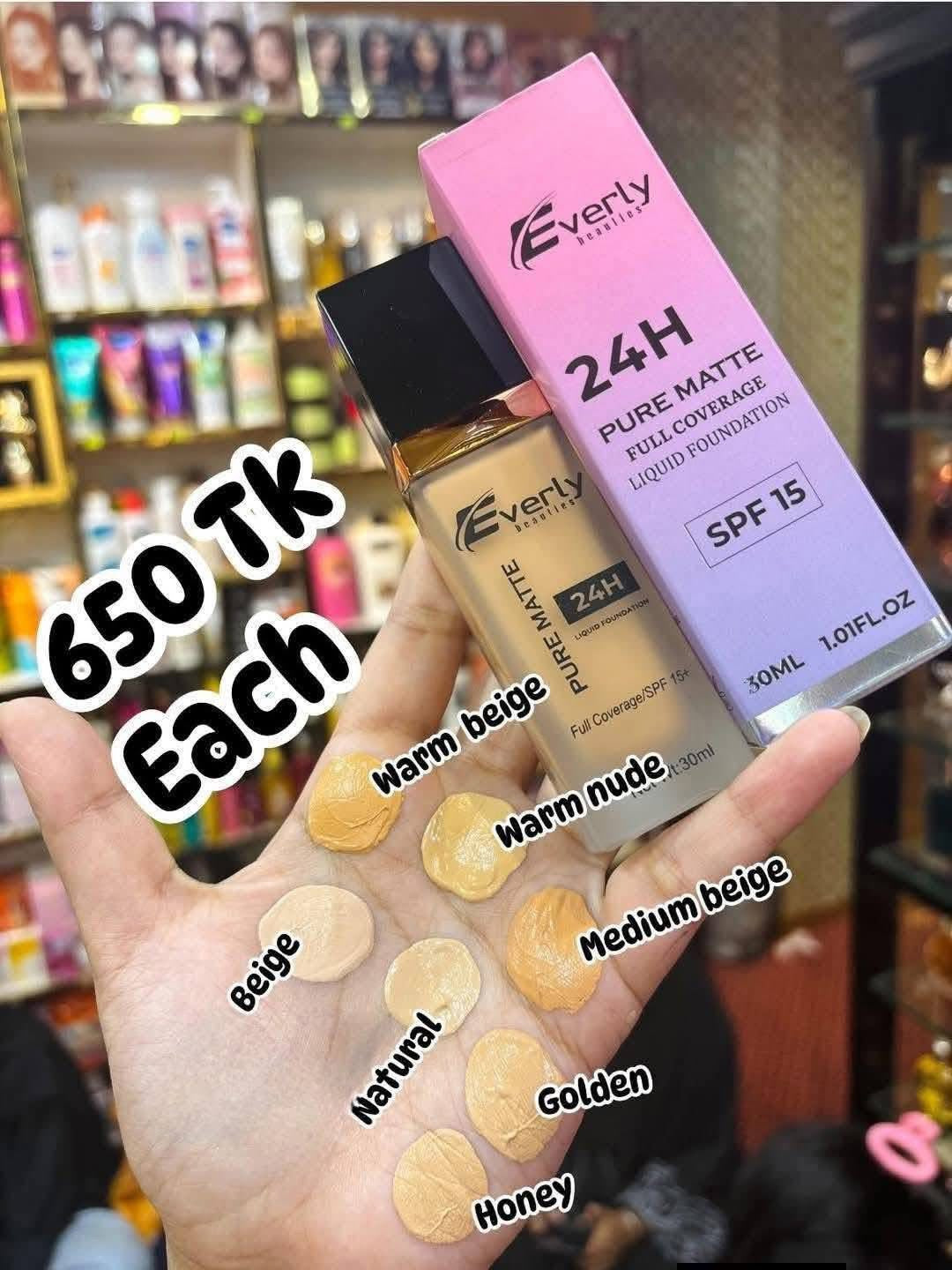 ✨ 𝐄𝐯𝐞𝐫𝐥𝐲 𝐁𝐞𝐚𝐮𝐭𝐢𝐞𝐬 𝐏𝐮𝐫𝐞 𝐌𝐚𝐭𝐭𝐞 𝐅𝐮𝐥𝐥 𝐂𝐨𝐯𝐞𝐫𝐚𝐠𝐞 𝐅𝐨𝐮𝐧𝐝𝐚𝐭𝐢𝐨𝐧