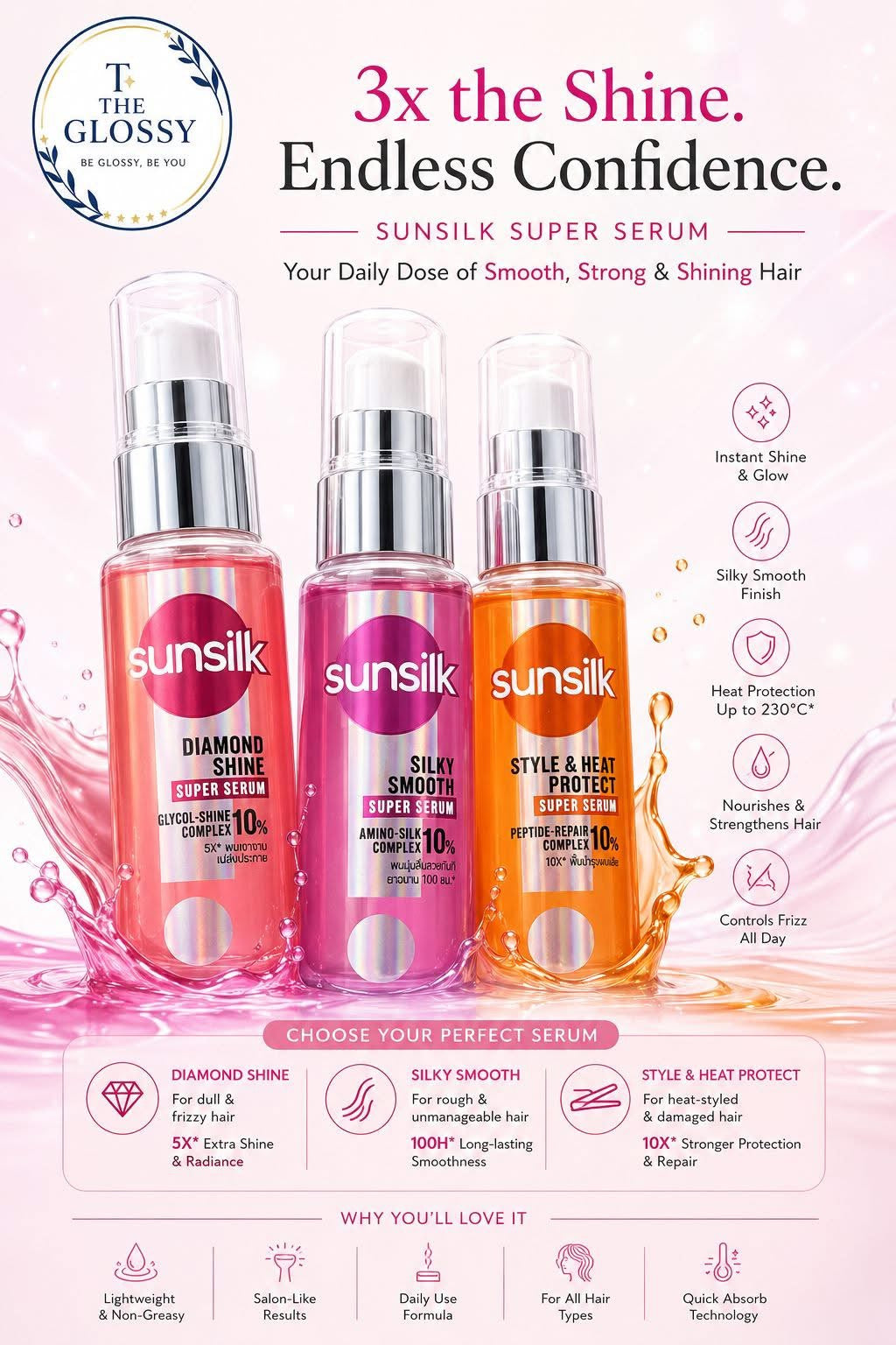 Sunsilk Super Serum 45ml – Your Hair’s New Best Friend!