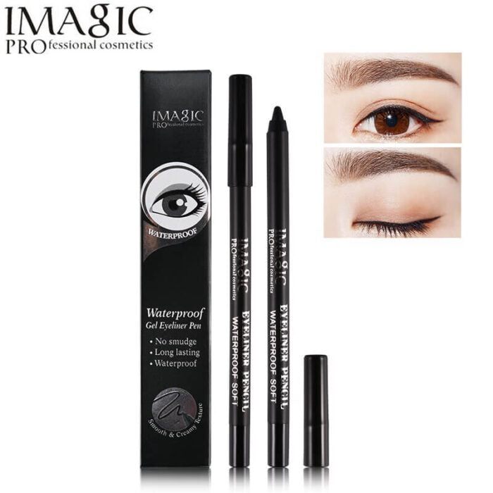 Imagic Waterproof Eyeliner Pencil Gel Black Kajal -Eyeliner