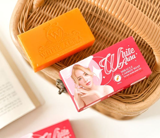WHITE AURA Miracle Carrot Soap -160g White Aura Soap
