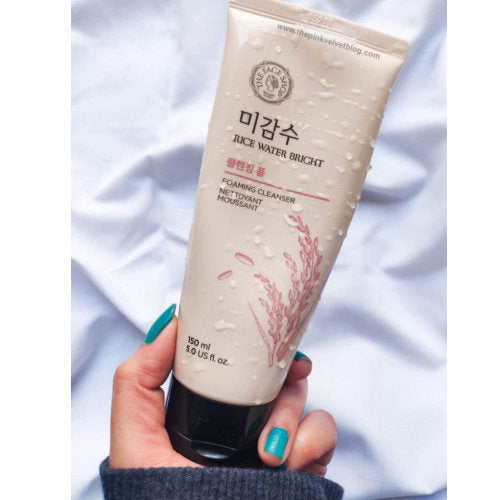 Rice Water Bright Foaming Facial Cleanser