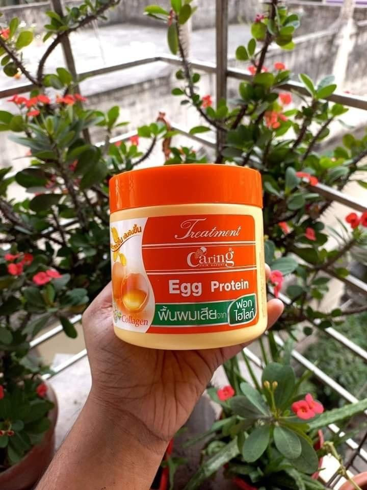 ✅Caring Egg Protein Hair Mask Repair Treatment✅