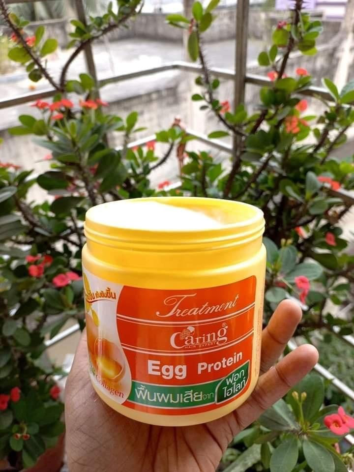 ✅Caring Egg Protein Hair Mask Repair Treatment✅