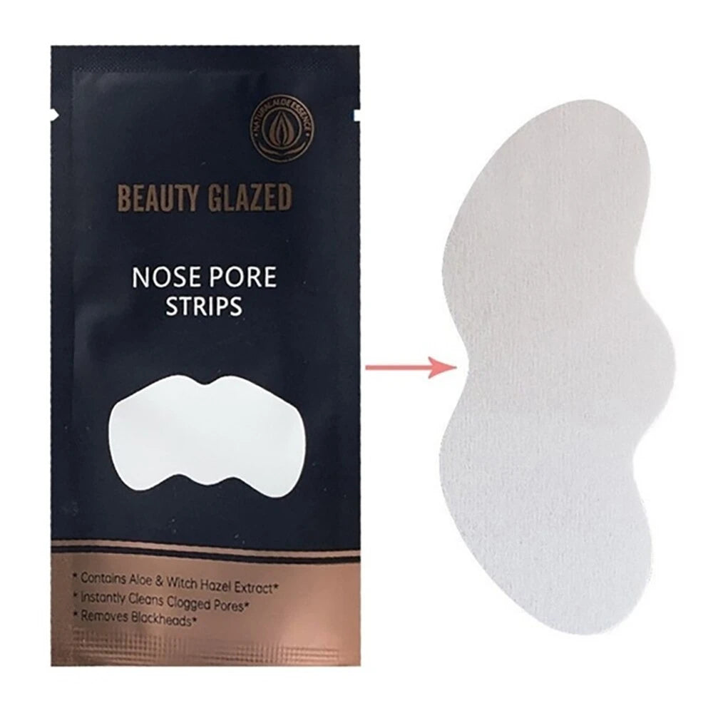 Beauty Glazed Nose Mask Pore Strips Deep Cleansing Blackhead Remover Strip