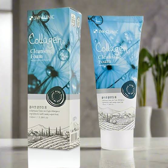 3W Clinic Collagen Foam Cleansing – 100ml