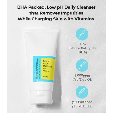COSRX Low Ph Good morning Gel Cleanser 50ml