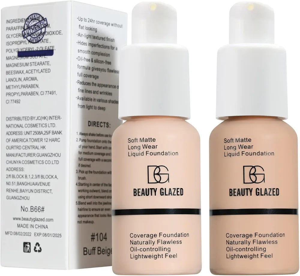 Beauty Glazed Coverage Foundation