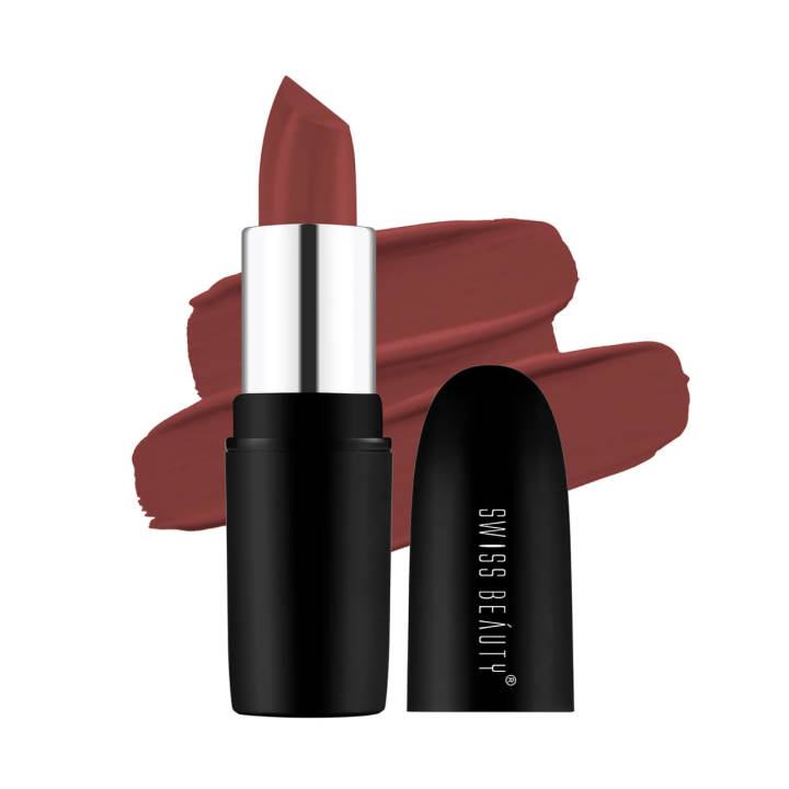 Swiss Beauty Pure Matte Lipstick – 3.8g