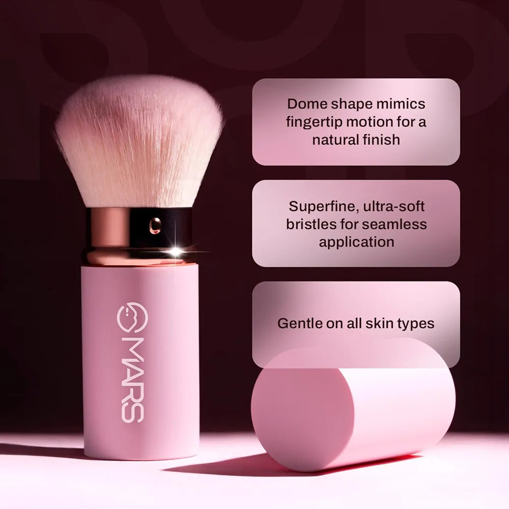 Mars Pop Retractable Brush With Ultra Soft Bristtes