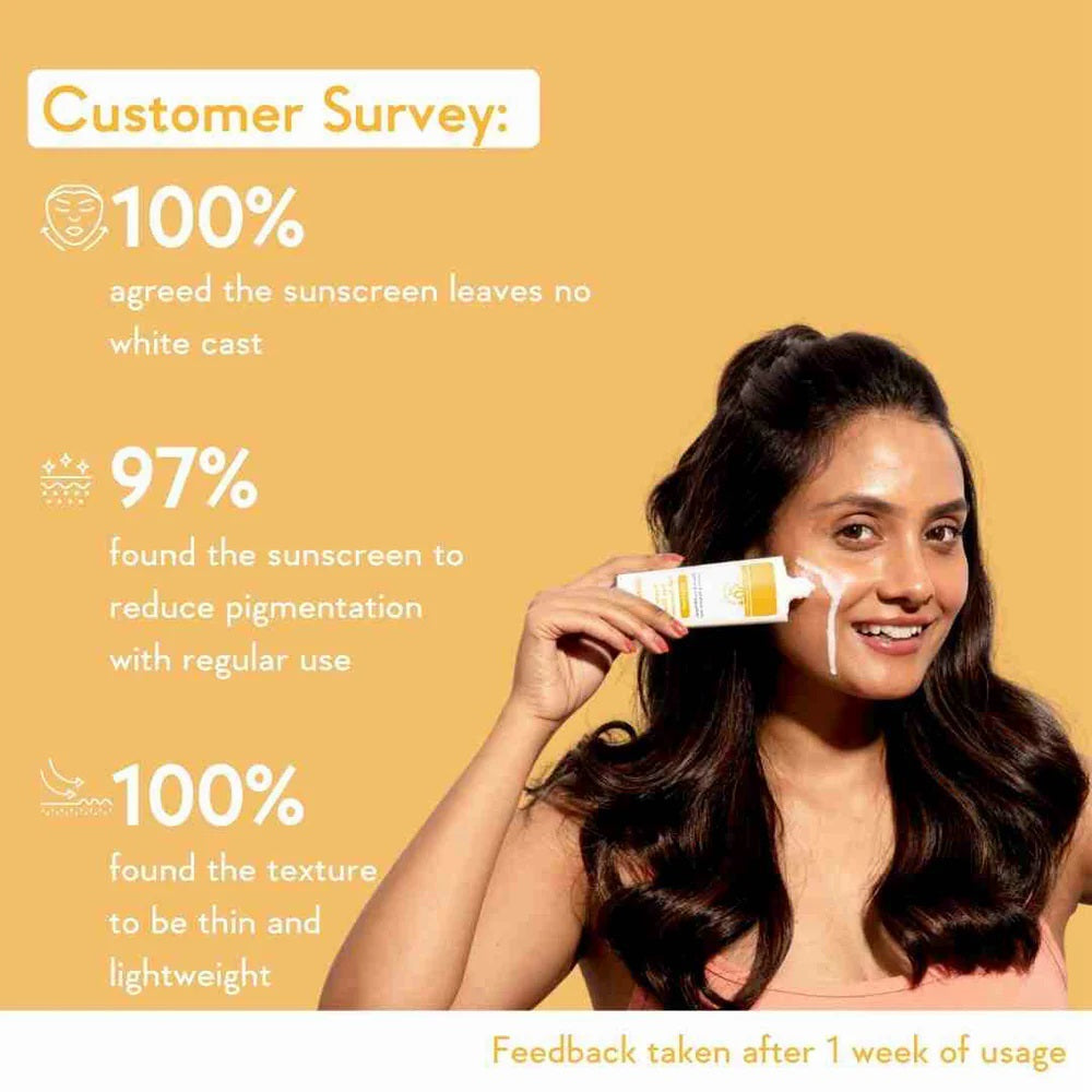 Wishcare vitaminc pure glow Milk sunscreen