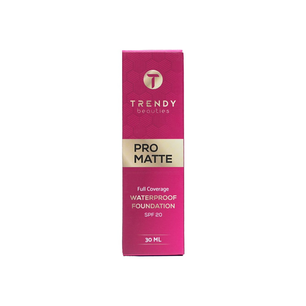 Trendy Pro matte waterproof Foundation