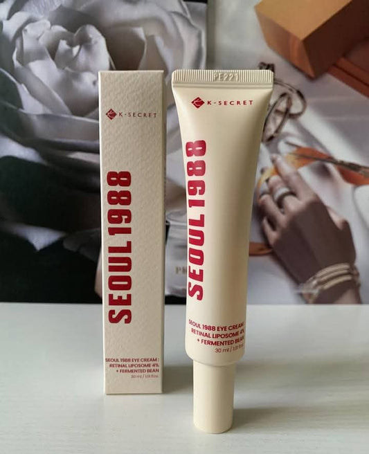 K-SECRET SEOUL 1988 Eye Cream : Retinal Liposome 4% + Fermented Bean 30ml