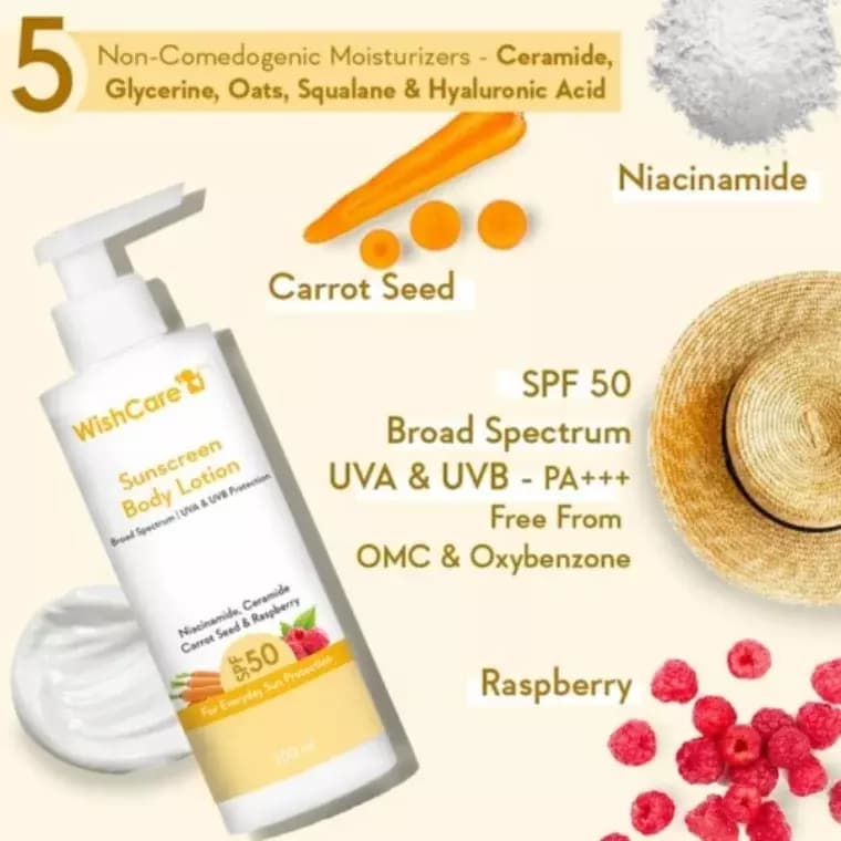 Wishcare Sunscreen Body Lotion (200ml)