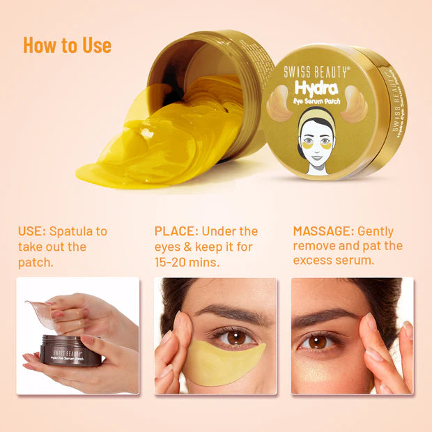 Swiss Beauty Hydra Eye Serum patch
