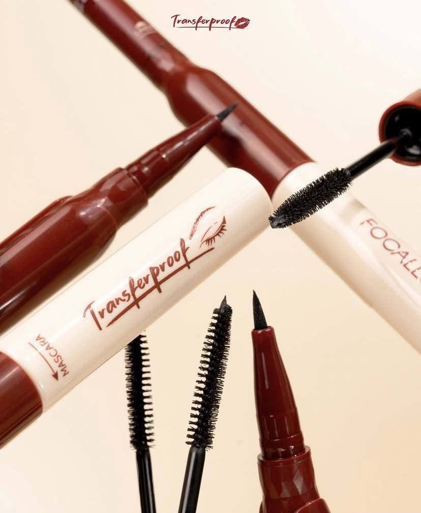 FOCALLURE 2 In 1 Eyeliner & Mascara
