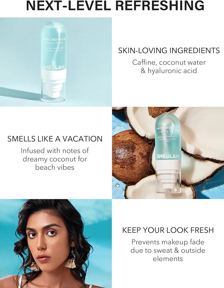 Sheglam Setting Spray Matte Fresh & Press Refresh