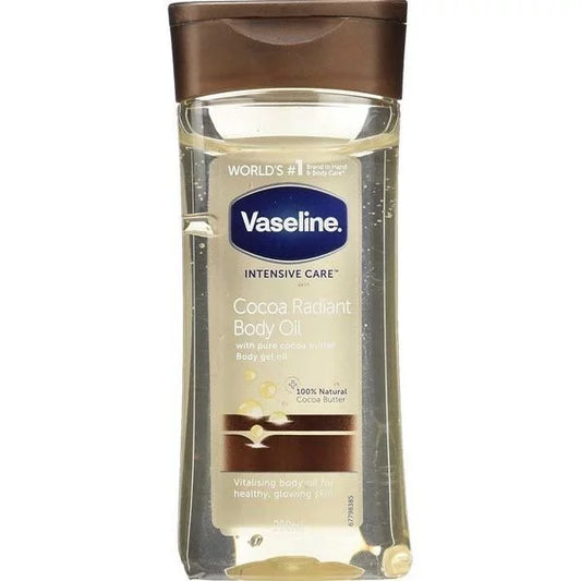 Vaseline Intensive Care Cocoa Radiant Body Oil with Pure Cocoa Butter – 200ml