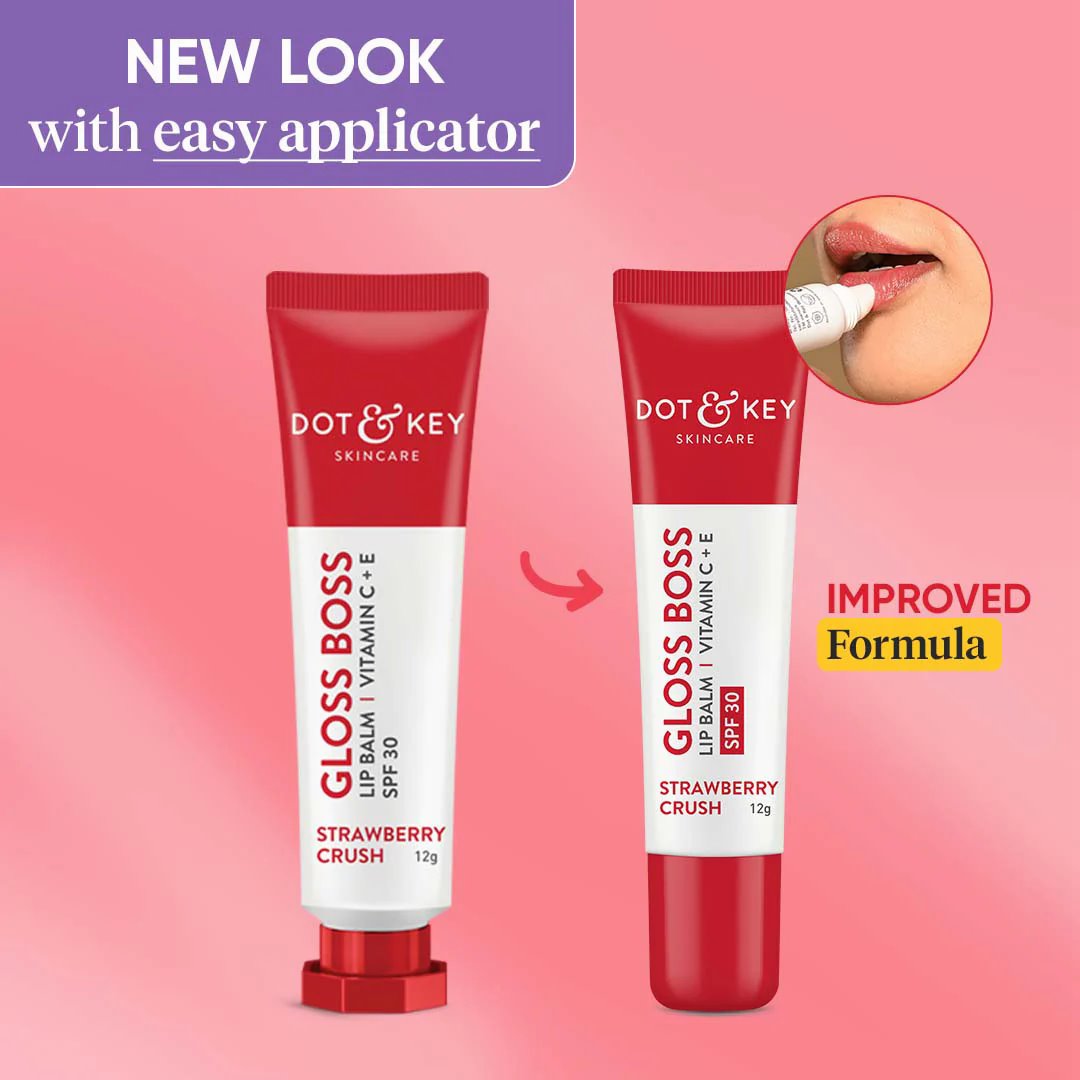 Gloss Boss Lip Balm Vitamin C+E SPF30+++ (Strawberry Crush)