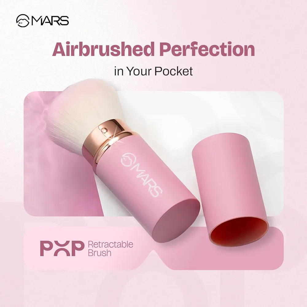 Mars Pop Retractable Brush With Ultra Soft Bristtes