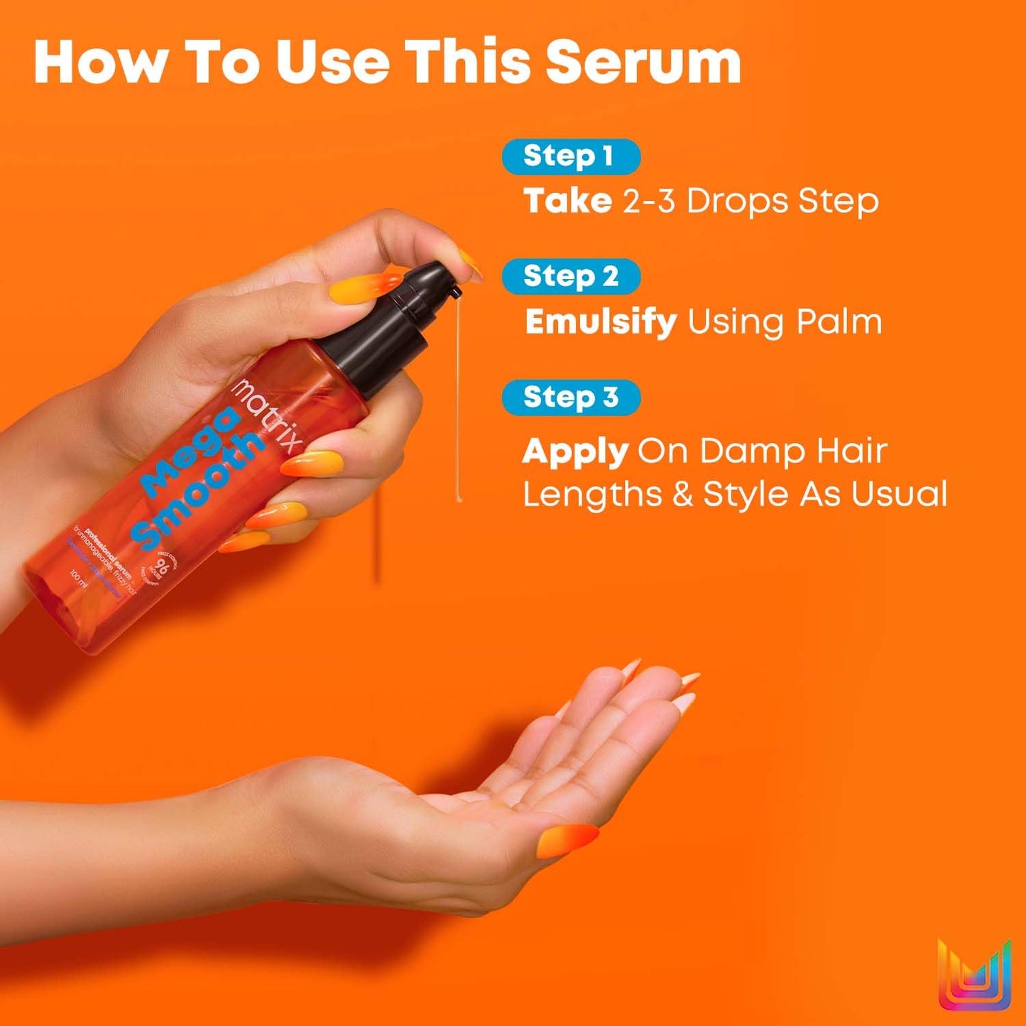 Martix Mega Smooth Anti Fizz Serum (100 ml)