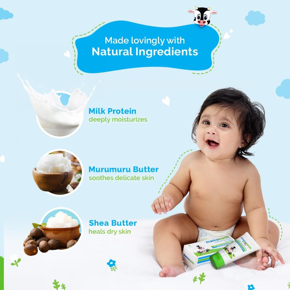 Mamaearth milky soft face cream with murumuru butter for babies