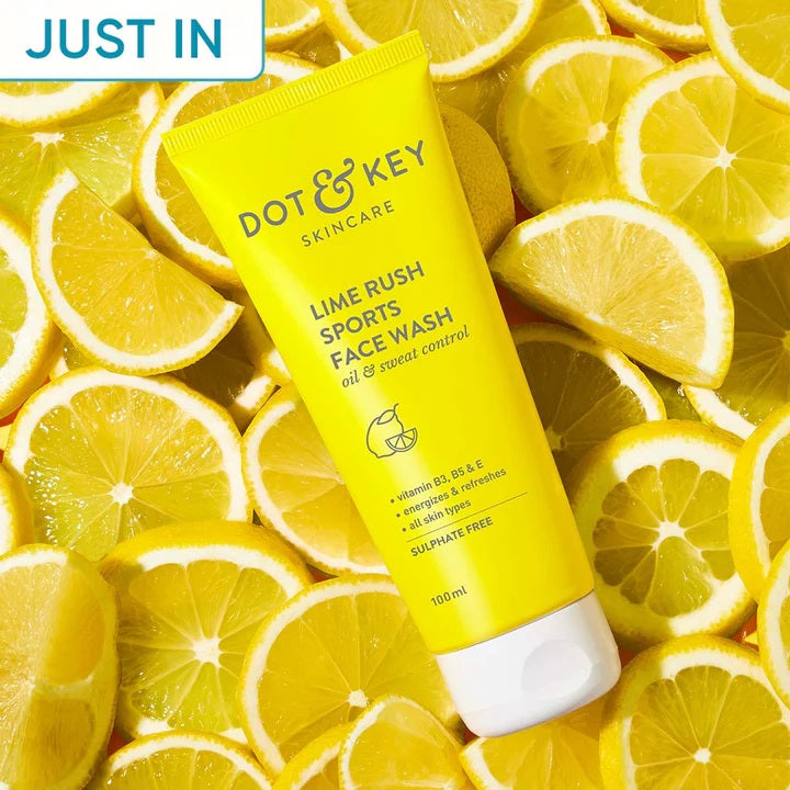Lime Rush Sports Face Wash